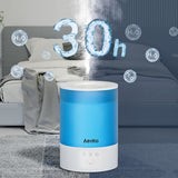 Aeitto Cool Mist Humidifiers for Bedroom Large Room, 2.5L Smart Baby Air Humidifier with Top-Fill & 25dB