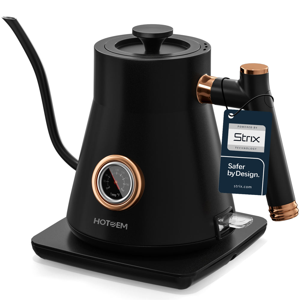 Electric Gooseneck Kettle - Pour-Over Coffee and Tea Kettle with