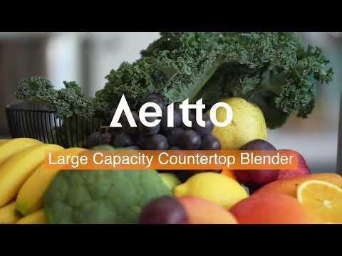 Aeitto® Blender, Blenders for Kitchen with 1500-Watt Motor, 68 Oz Large  Capacity, Countertop Professional Blenders for Ice Crush, Frozen Drinks,  Black